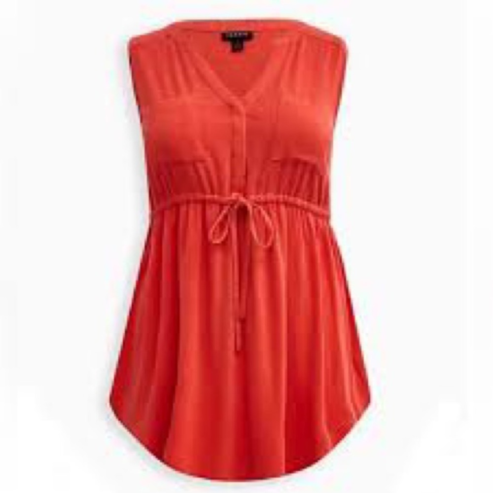 TORRID Sleeveless Tunic Blouse - LIKE NEW